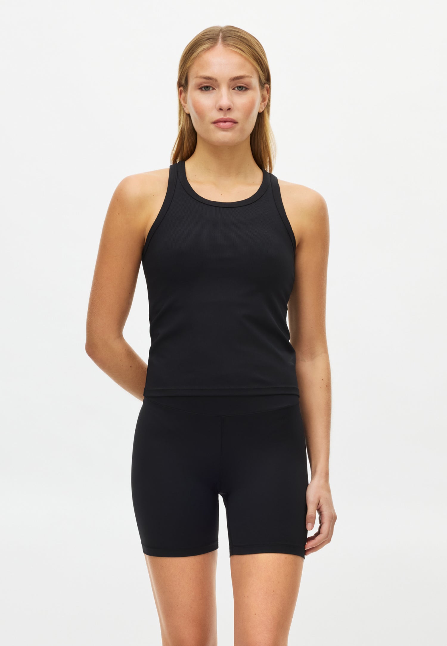 Rib Drymotion Yoga Tank - Black