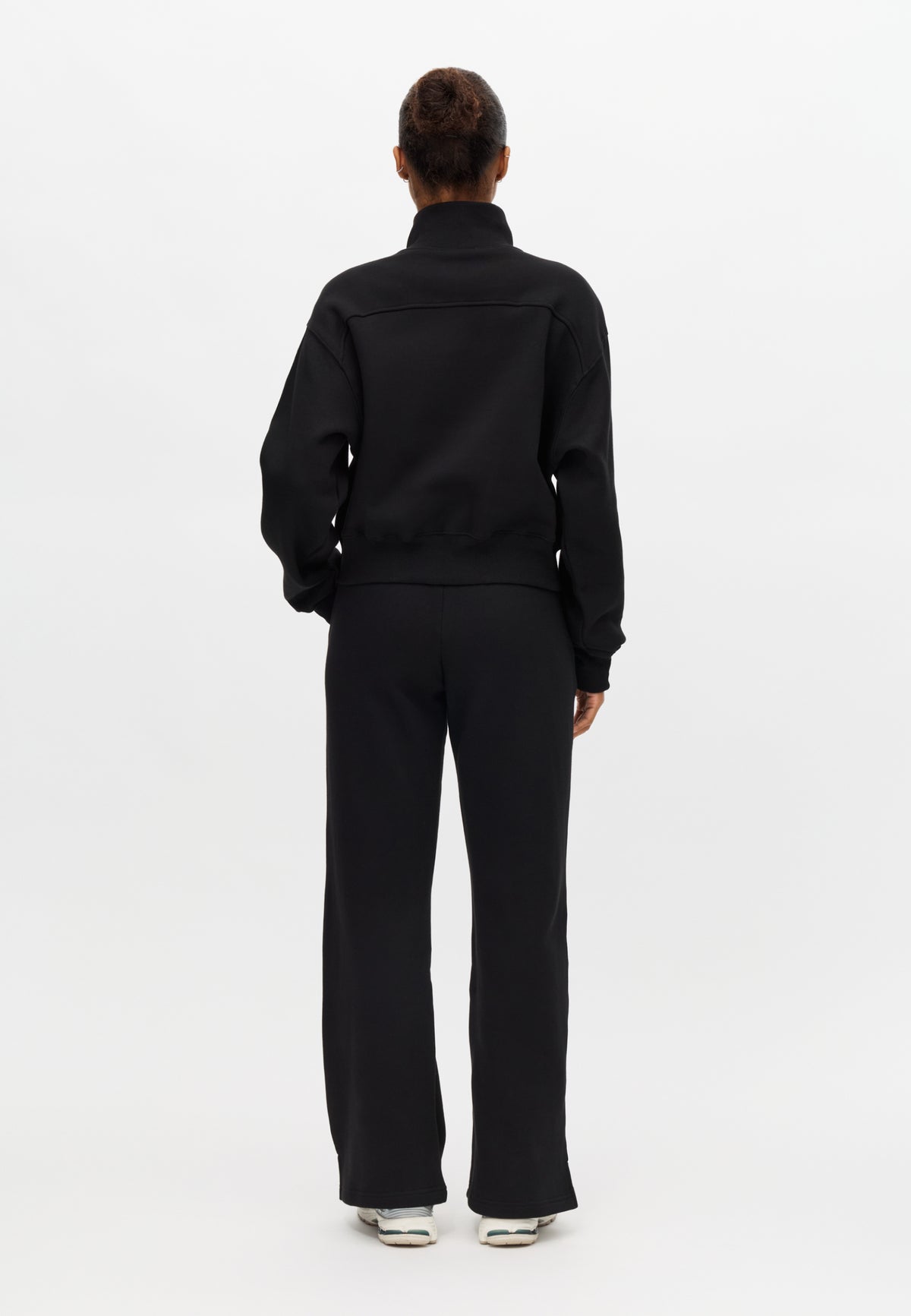 Base Sweat Half Zip - Black