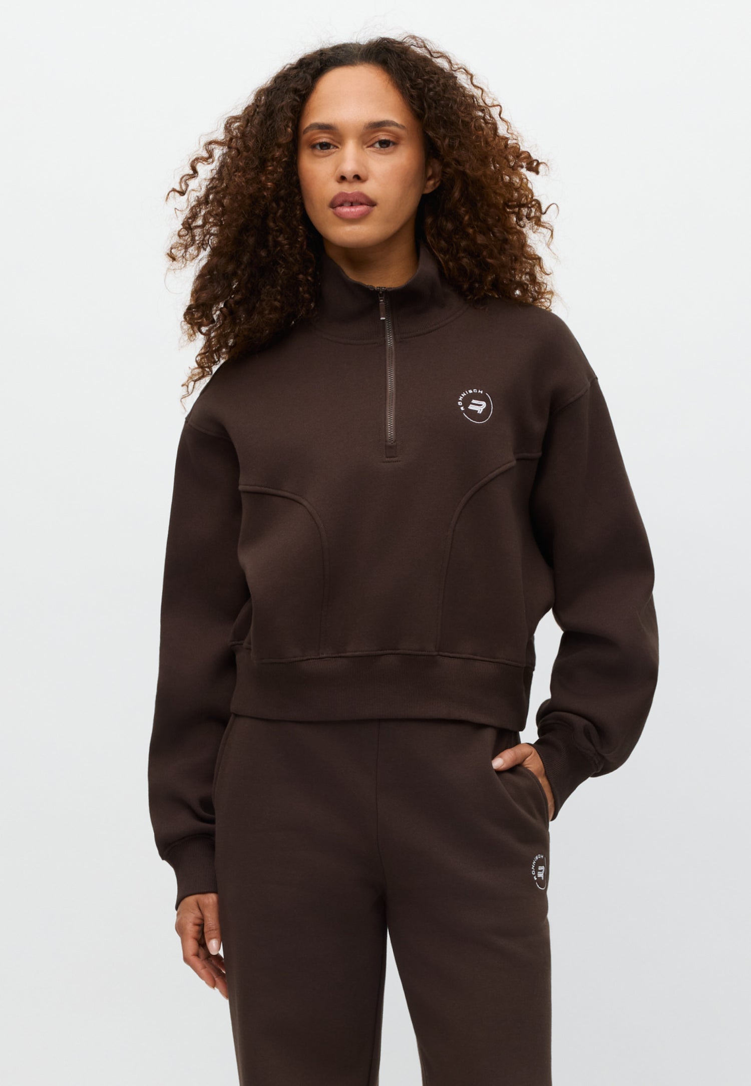 Base Sweat Half Zip - Java