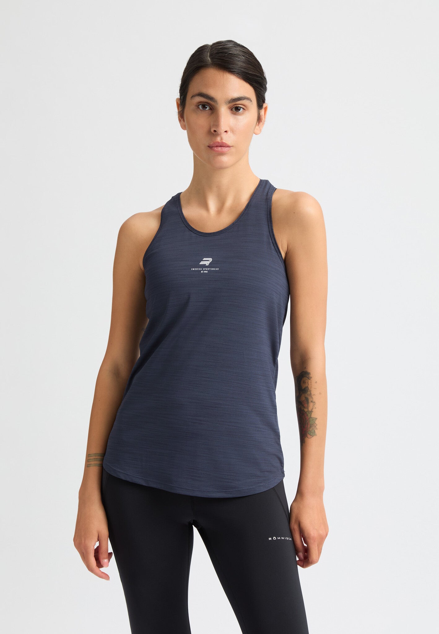 Motion Racerback Yoga Tank - Space Navy