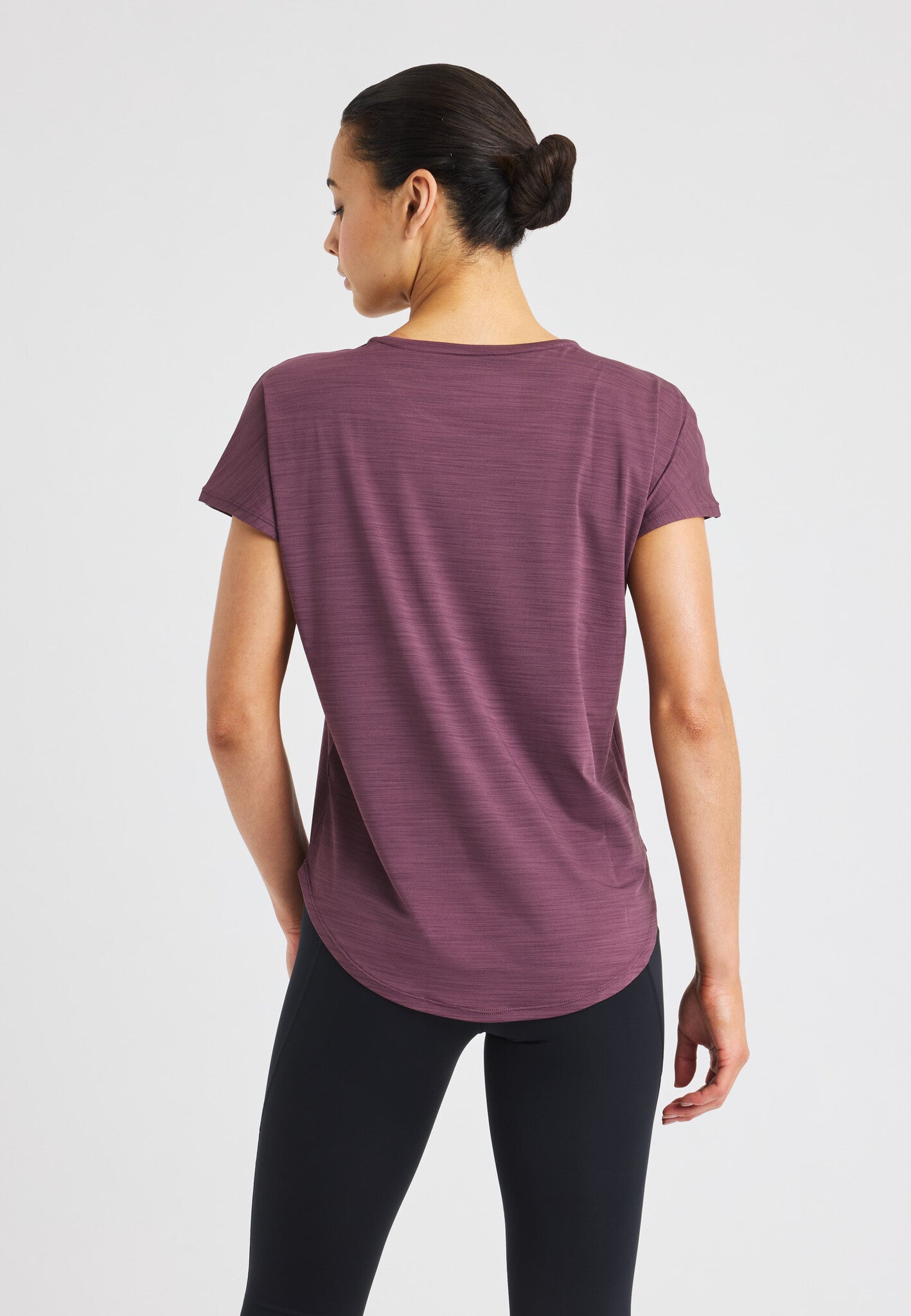 Duurzame Motion Yoga Tee - Huckleberry