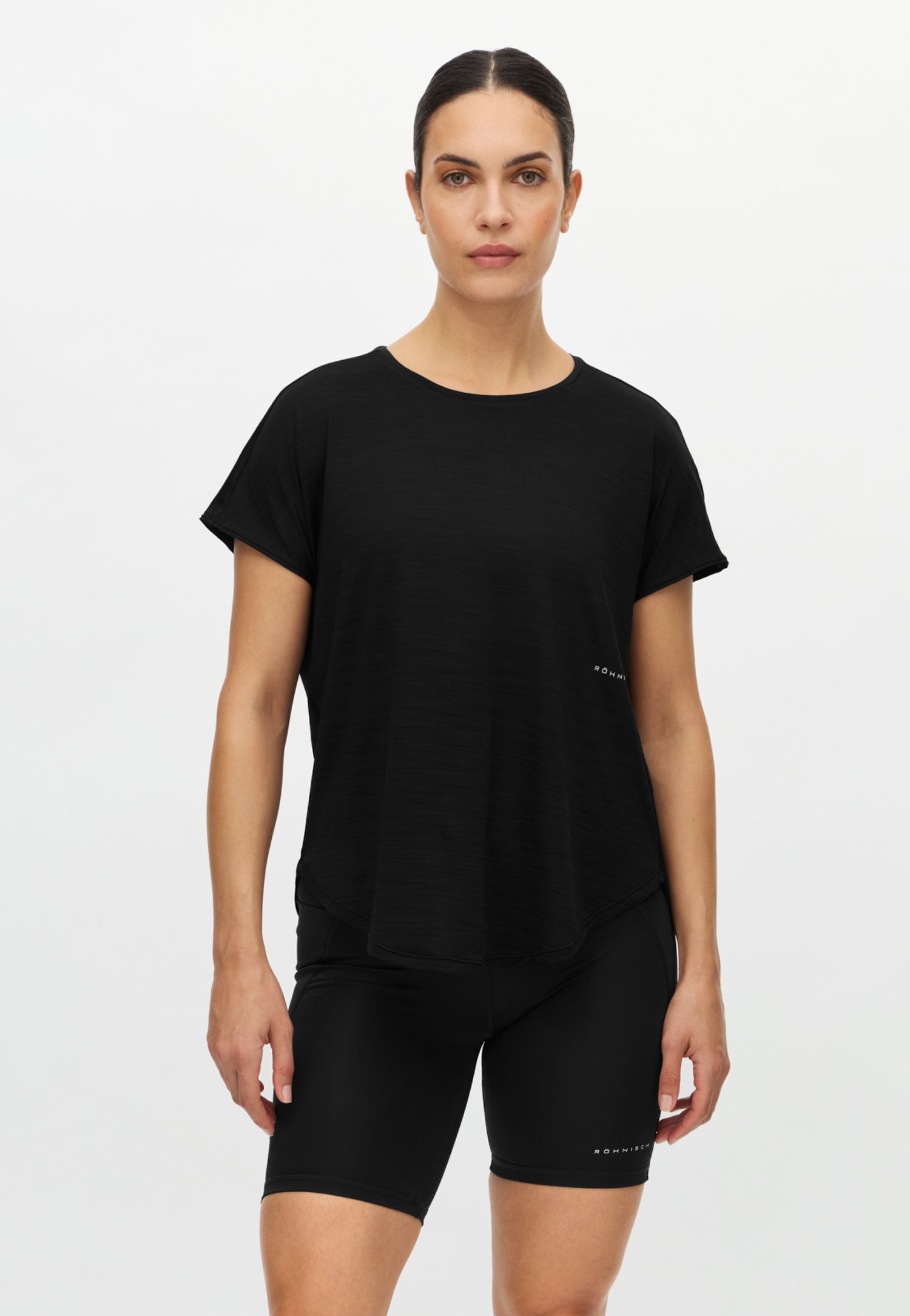 Motion Loose-fit Yoga Tee - Black