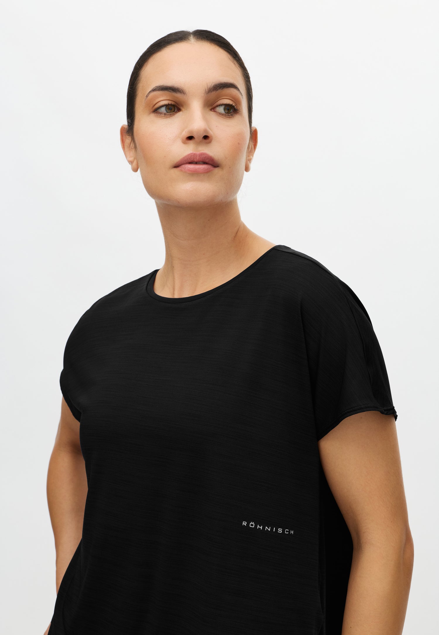 Motion Loose-fit Yoga Tee - Black