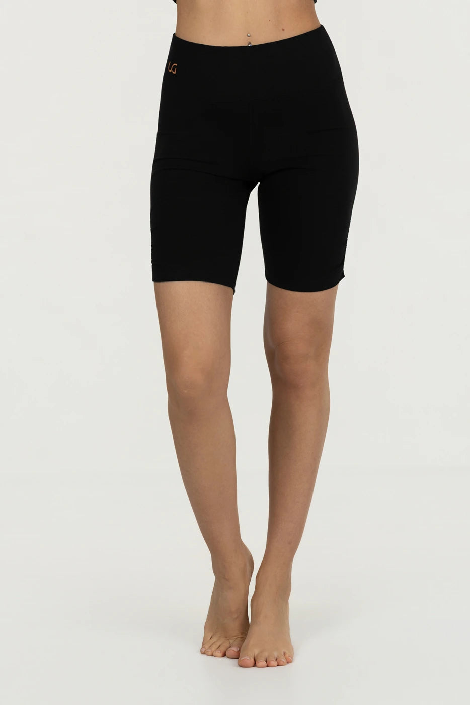 Anara Yoga Pilates Shorts - Onyx Black