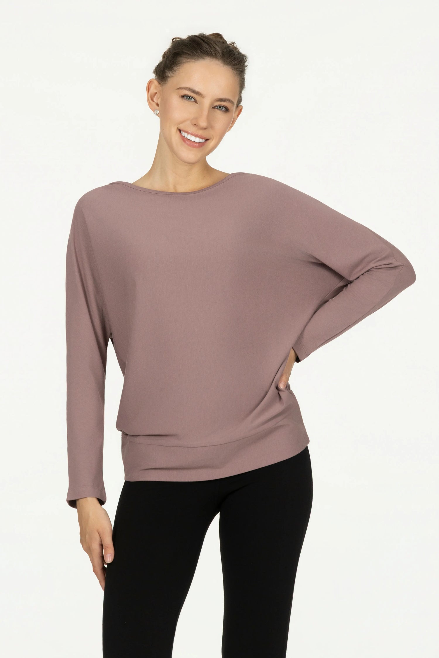 Budhi Yoga & Pilates Longsleeve - Fireclay