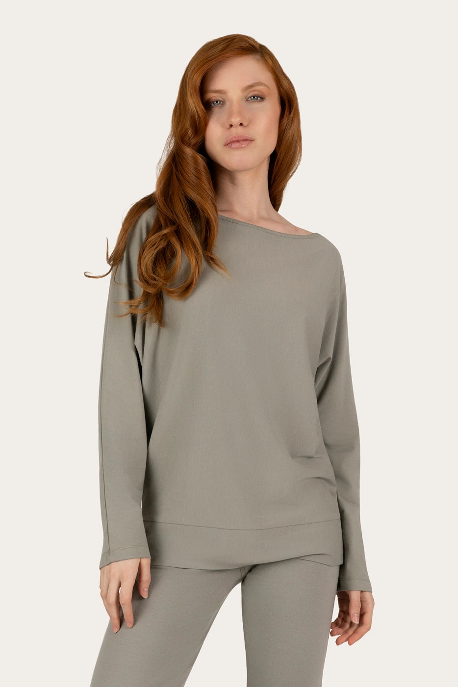 Budhi Yoga & Pilates Longsleeve - Smokey Quartz