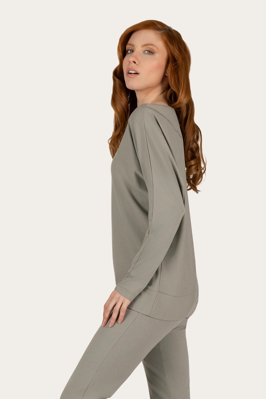 Budhi Yoga & Pilates Longsleeve - Smokey Quartz
