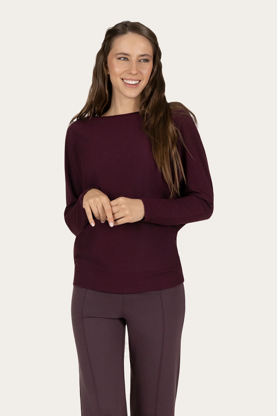 Budhi Yoga & Pilates Longsleeve - Fig