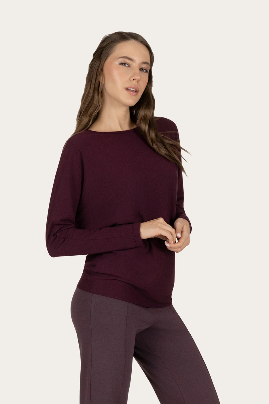 Budhi Yoga & Pilates Longsleeve - Fig