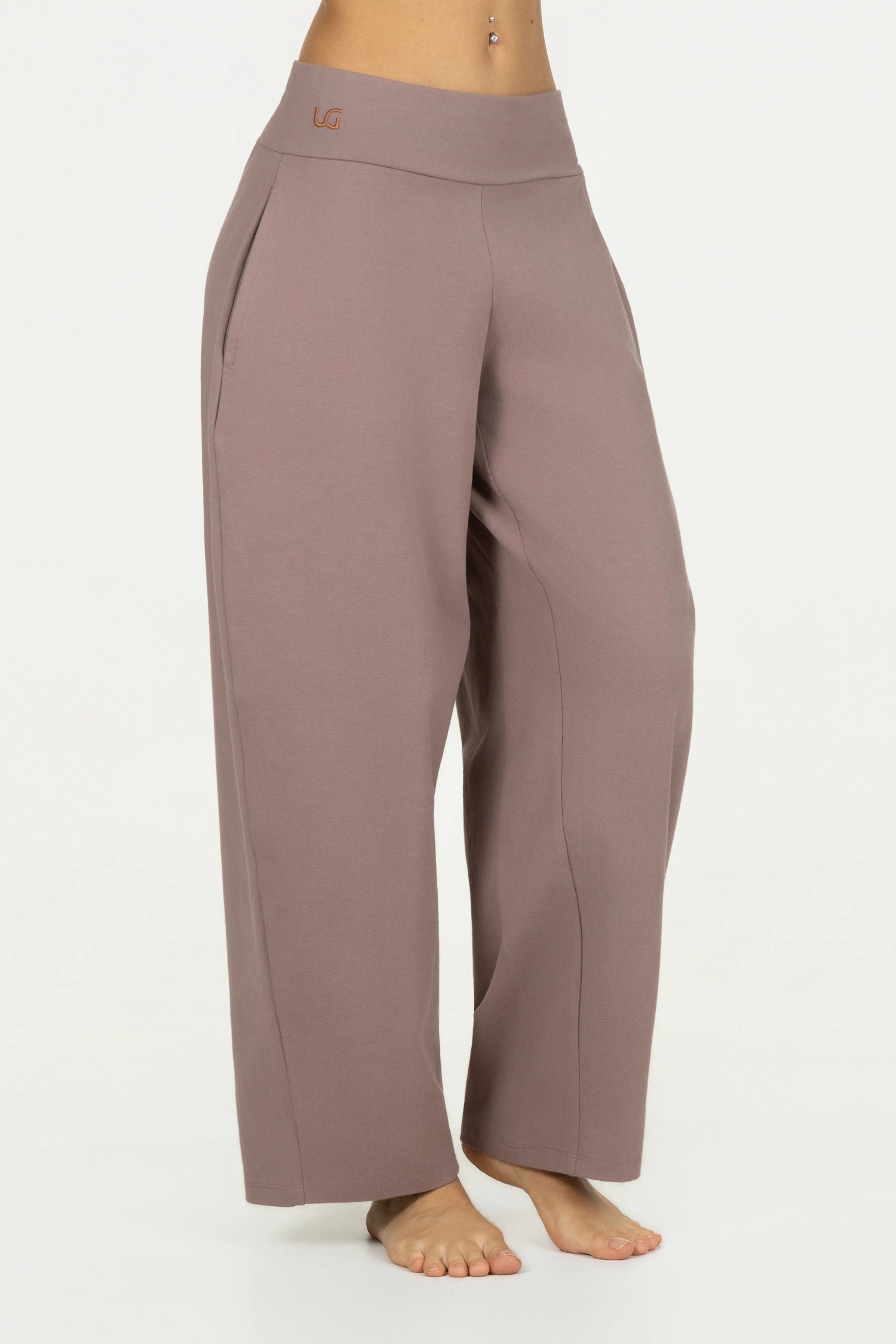 Dhara Barrel Yoga & Lounge Pants - Fireclay