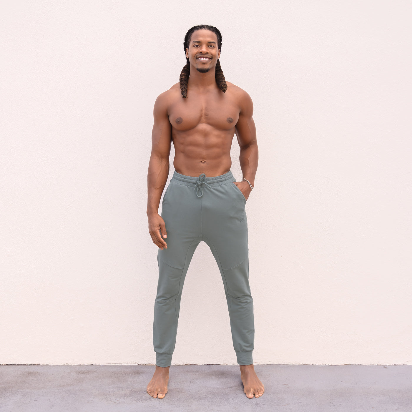 Adi Heren Yoga Broek - Agave