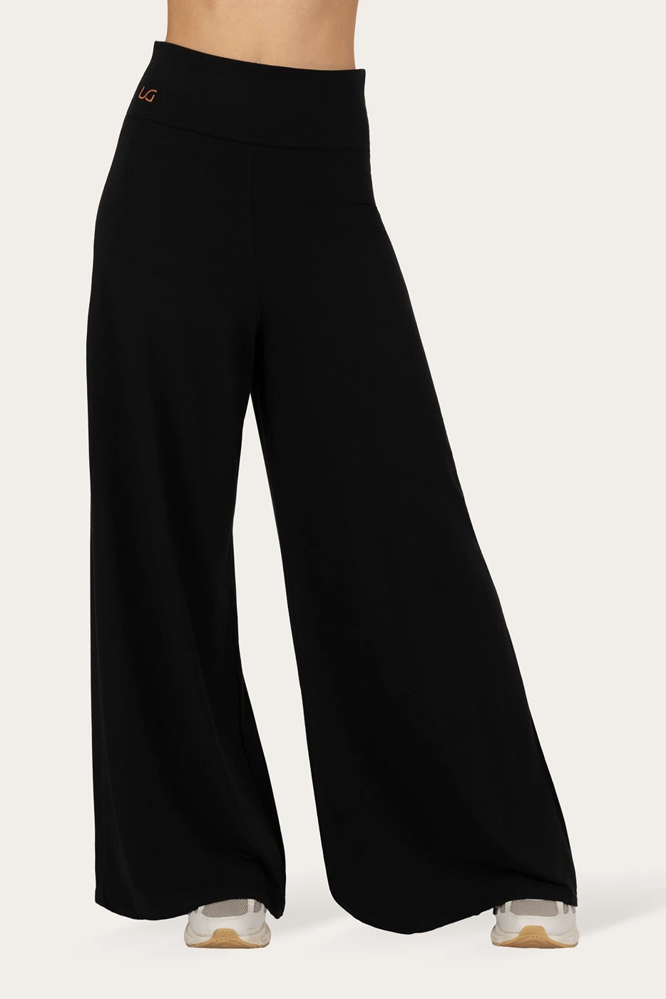 Nyx Wijde Yoga & Lounge Broek - Onyx Black