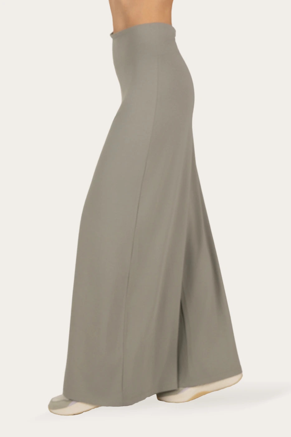 Nyx Wijde Yoga & Lounge Broek - Smokey Quartz