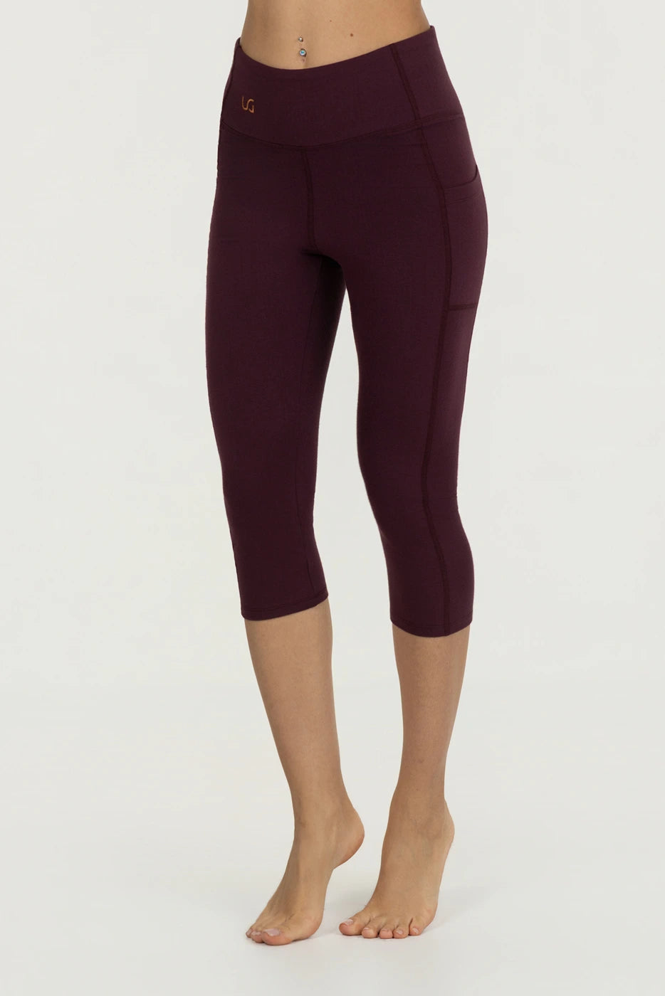 Tara Capri Yoga Legging – Fig