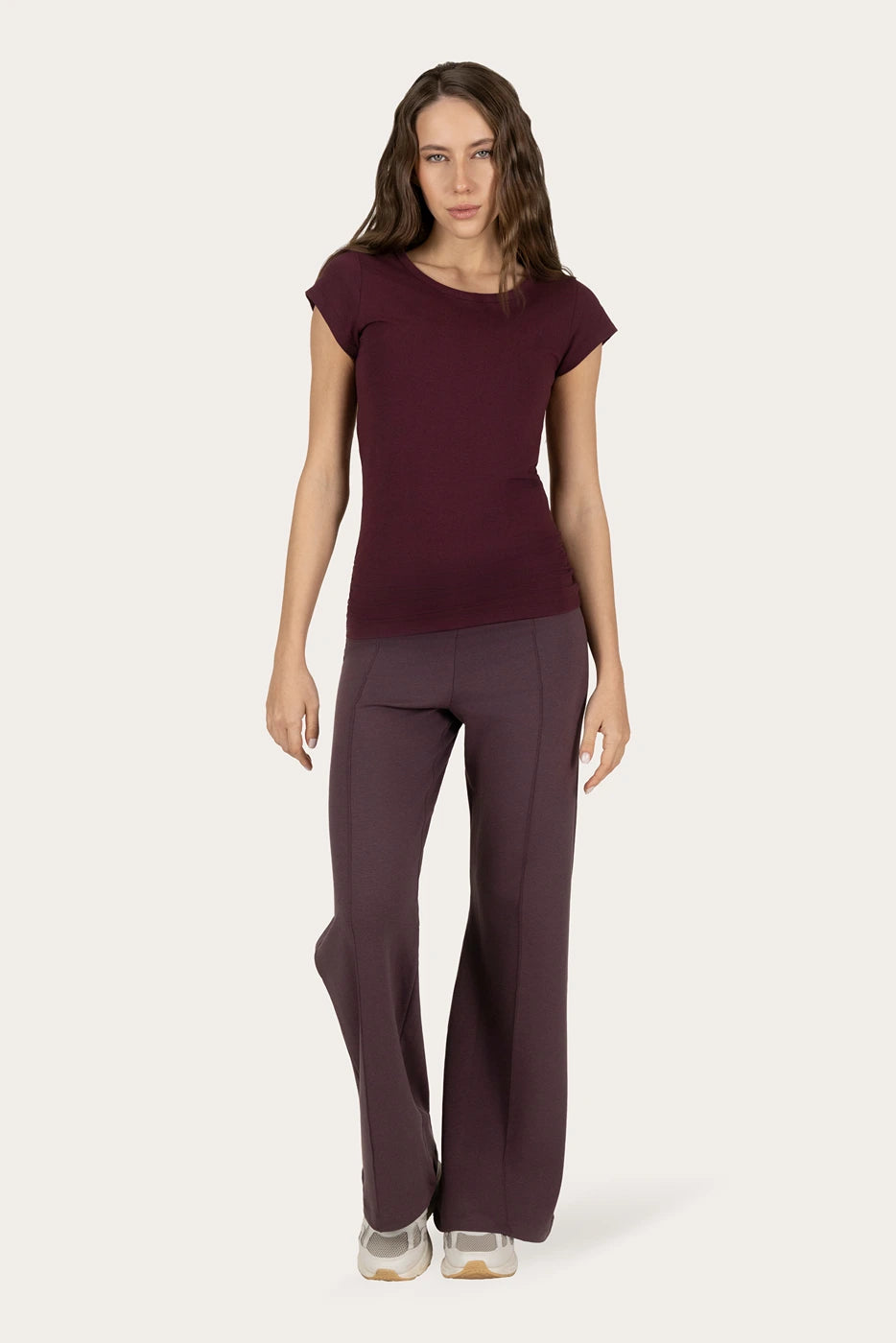 Zefira Yoga Tee - Fig