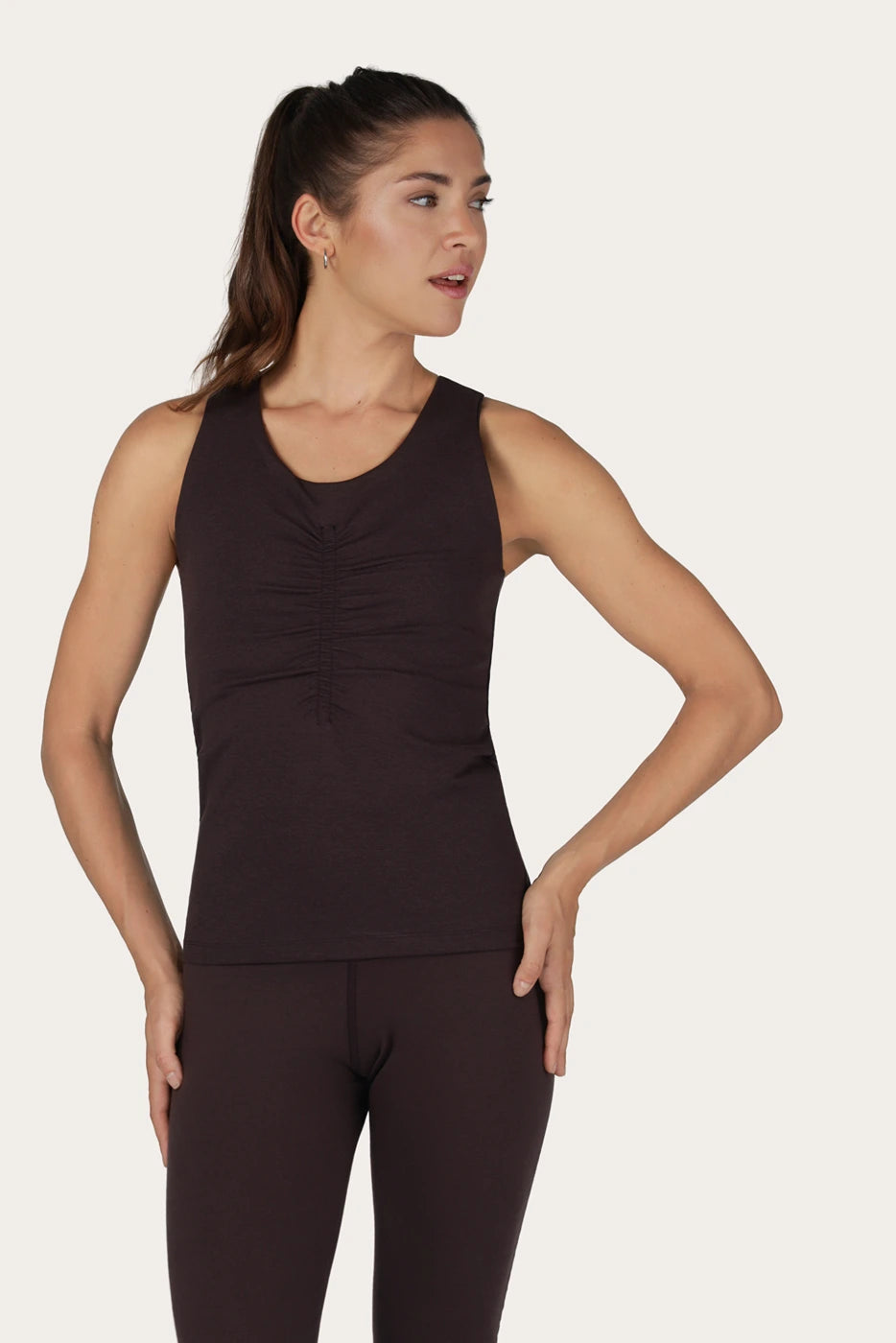 Aina Yoga Top - Onyx Black