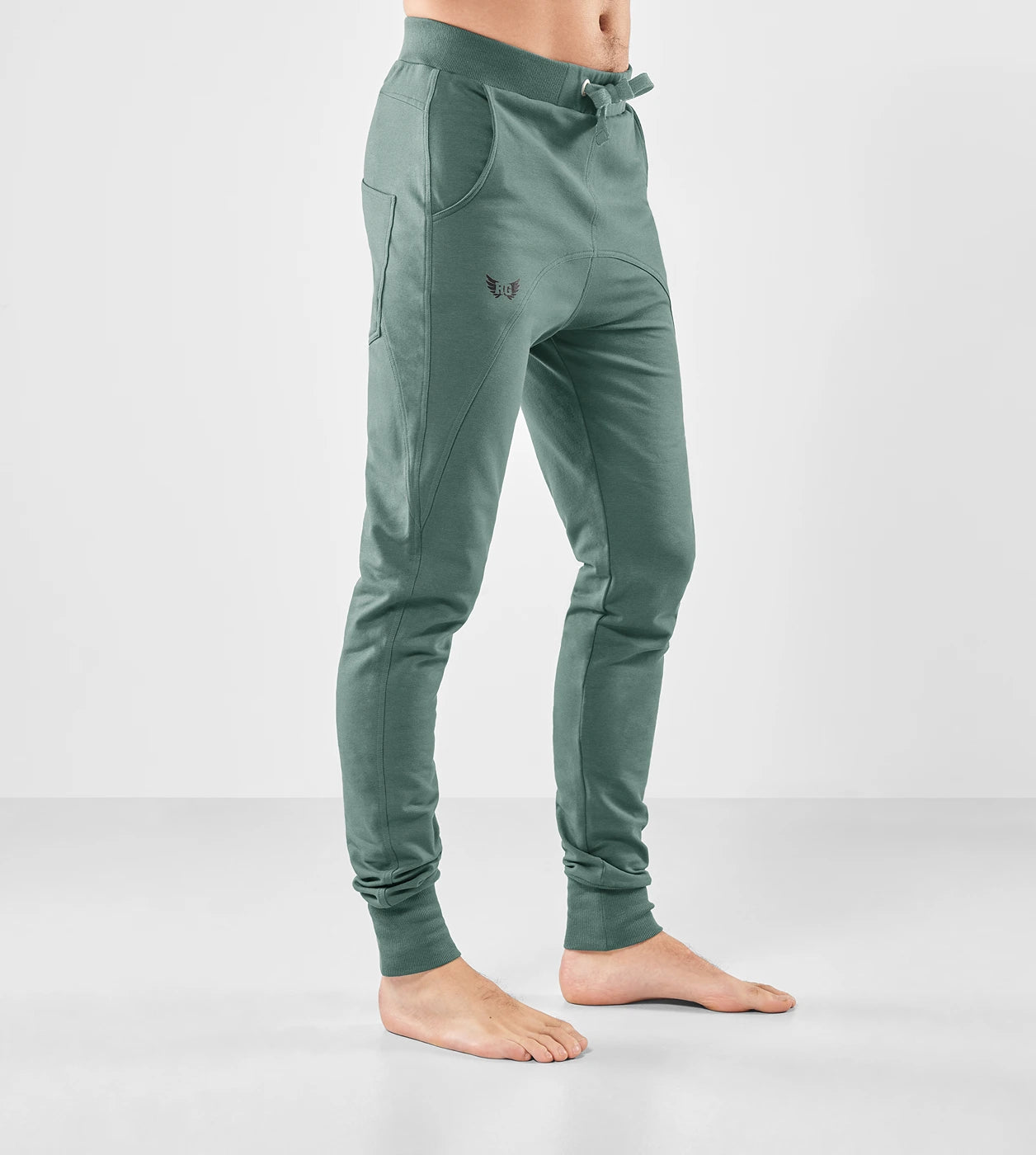Biokatoen Heren Yoga Broek Arjuna - Forest