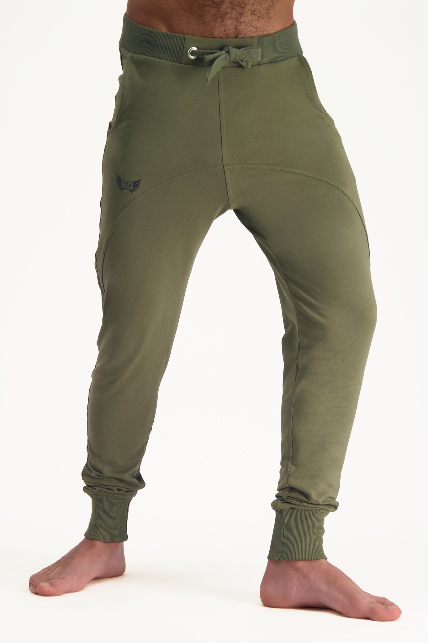 Duurzame Heren Yoga Broek Arjuna - Olive