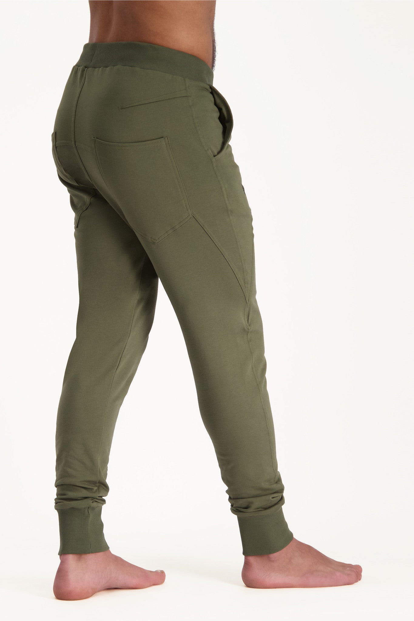 Duurzame Heren Yoga Broek Arjuna - Olive