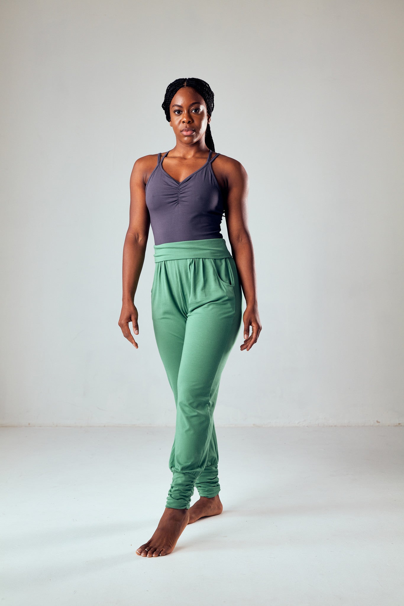 Yoga Top Conquer Cami - Pebble