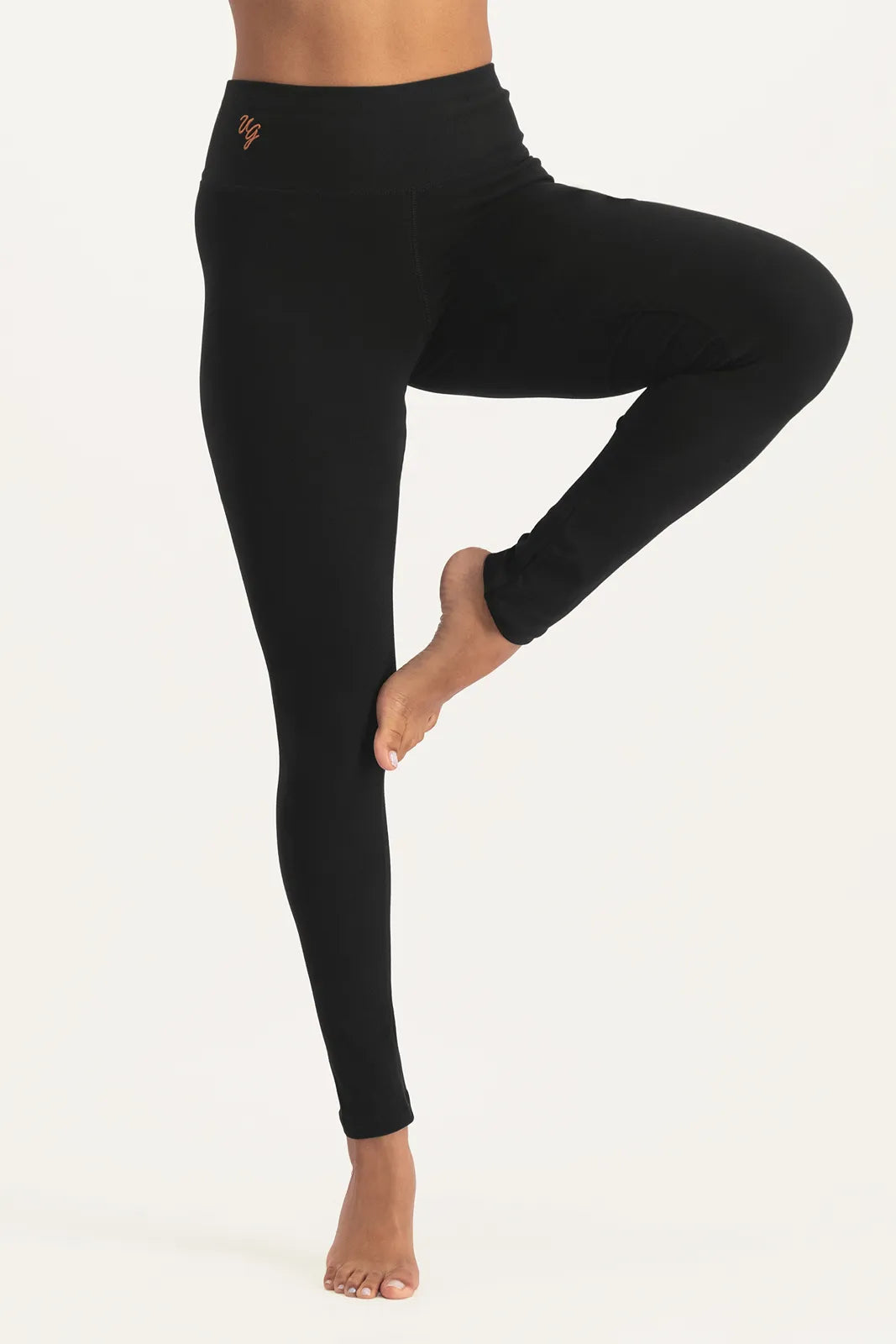 Bhaktified  Zwarte Yoga Legging - Onyx Black