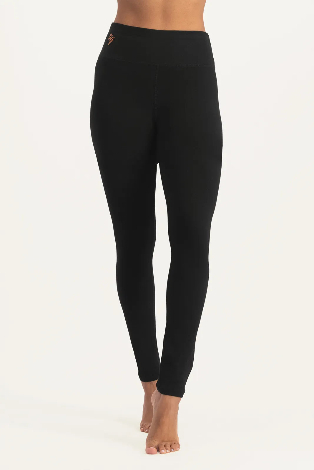 Bhaktified  Zwarte Yoga Legging - Onyx Black