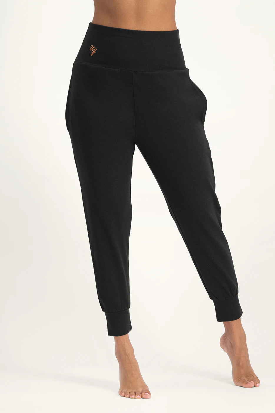 Losse Yogabroek Bhumi - Onyx Black