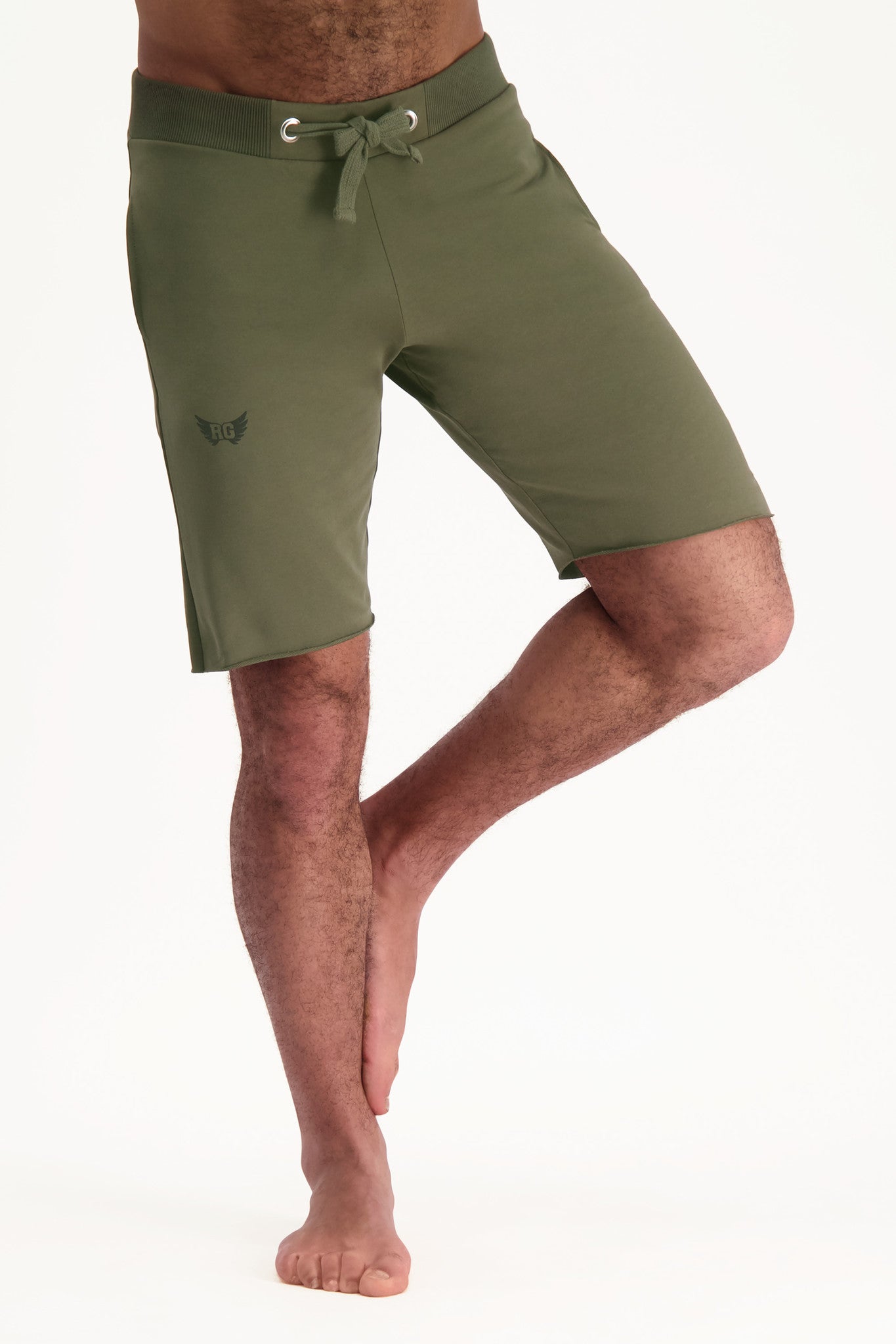 Heren Yoga Shorts Bodhi - Olive