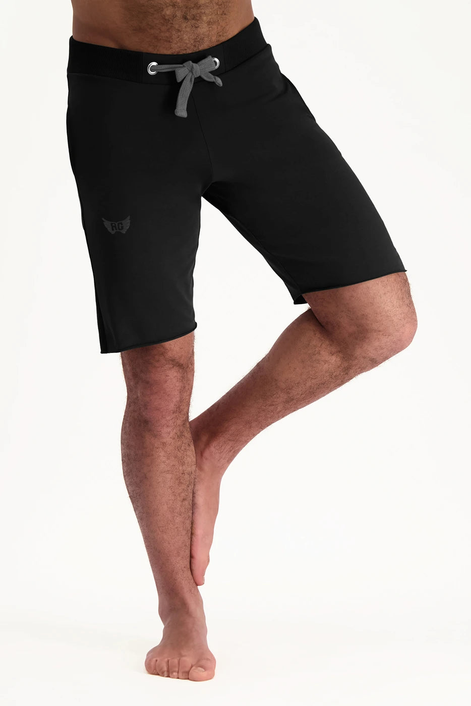 Duurzame Heren Yoga Shorts Bodhi - Onyx Black
