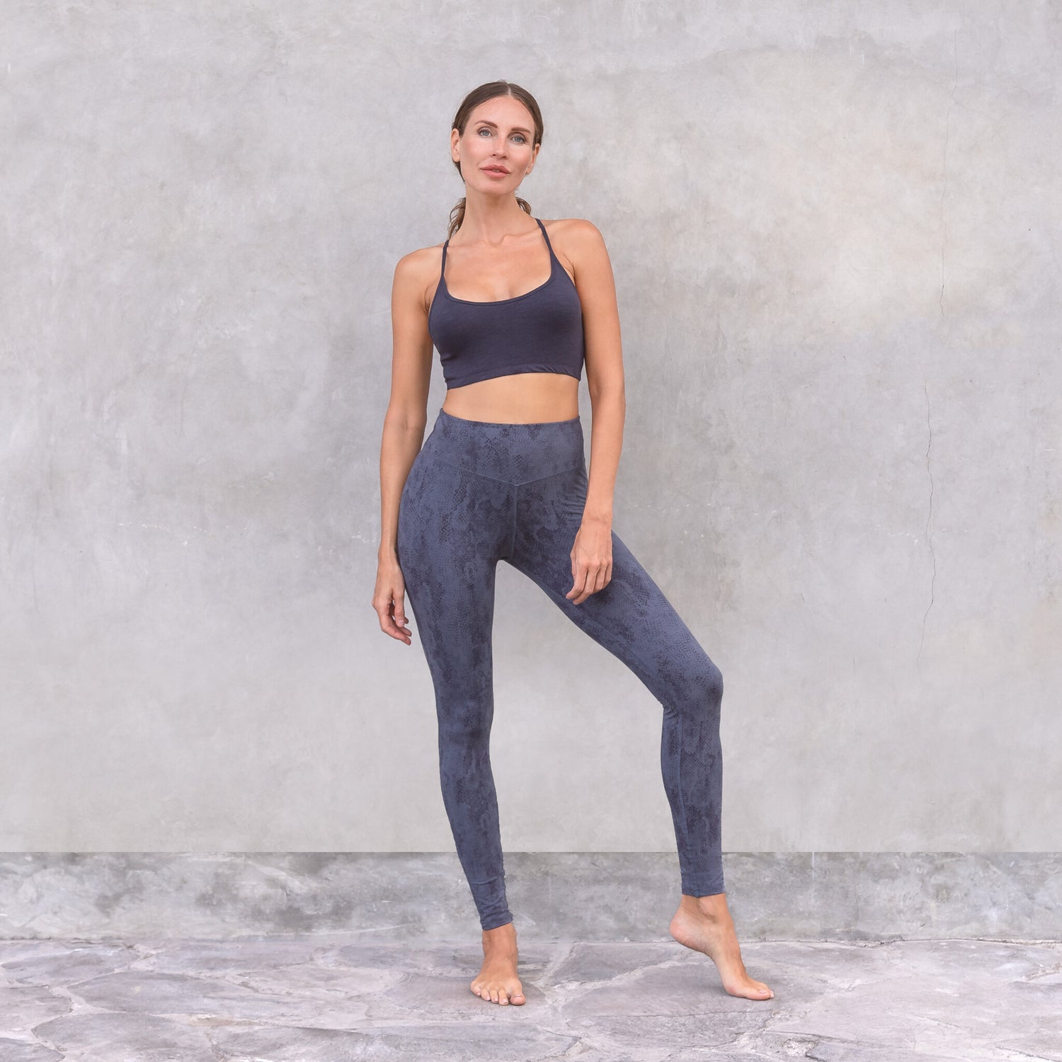 Beyonce Racerback Yoga Bh - Nightblue