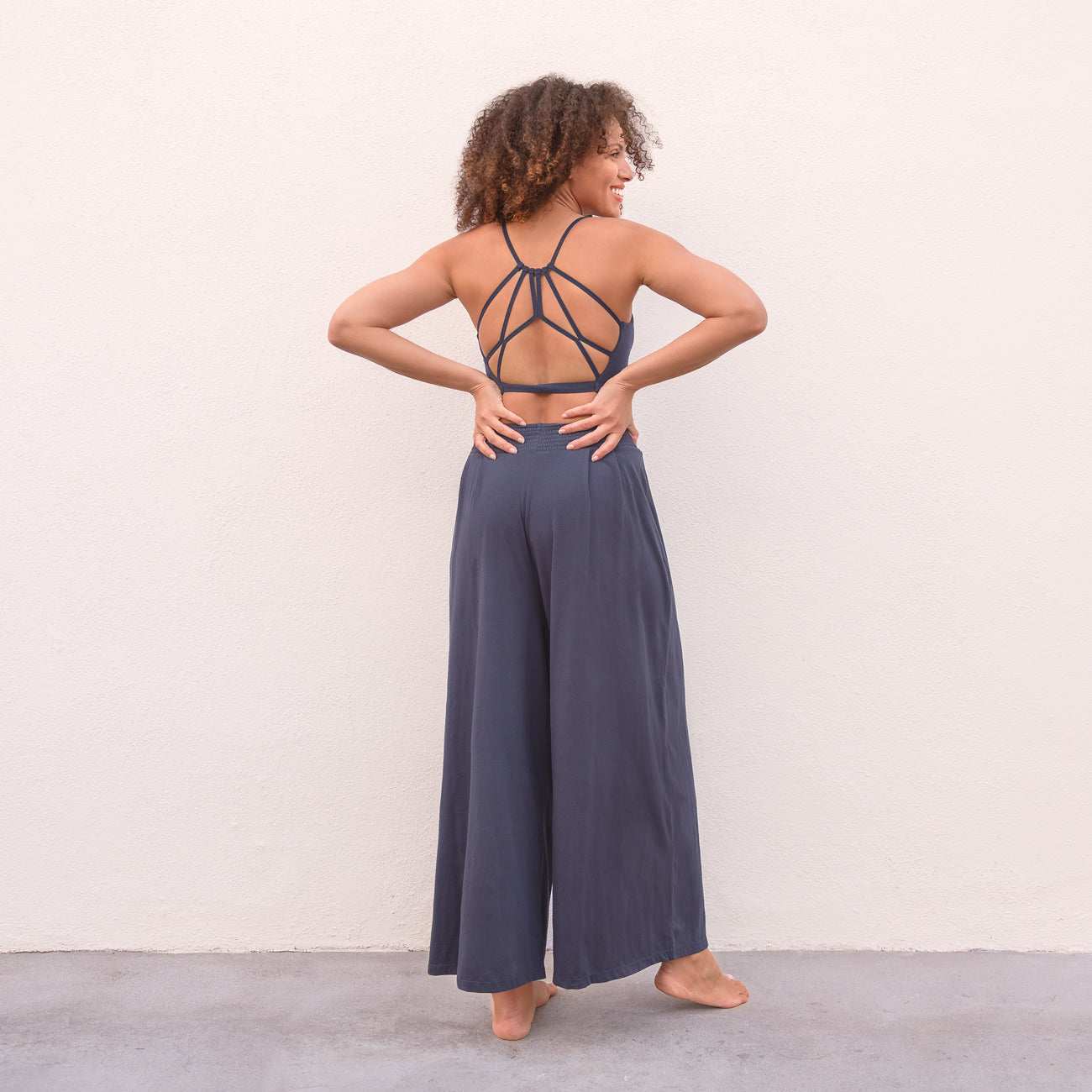 Carolina Tencel Yoga Bh – Nightblue