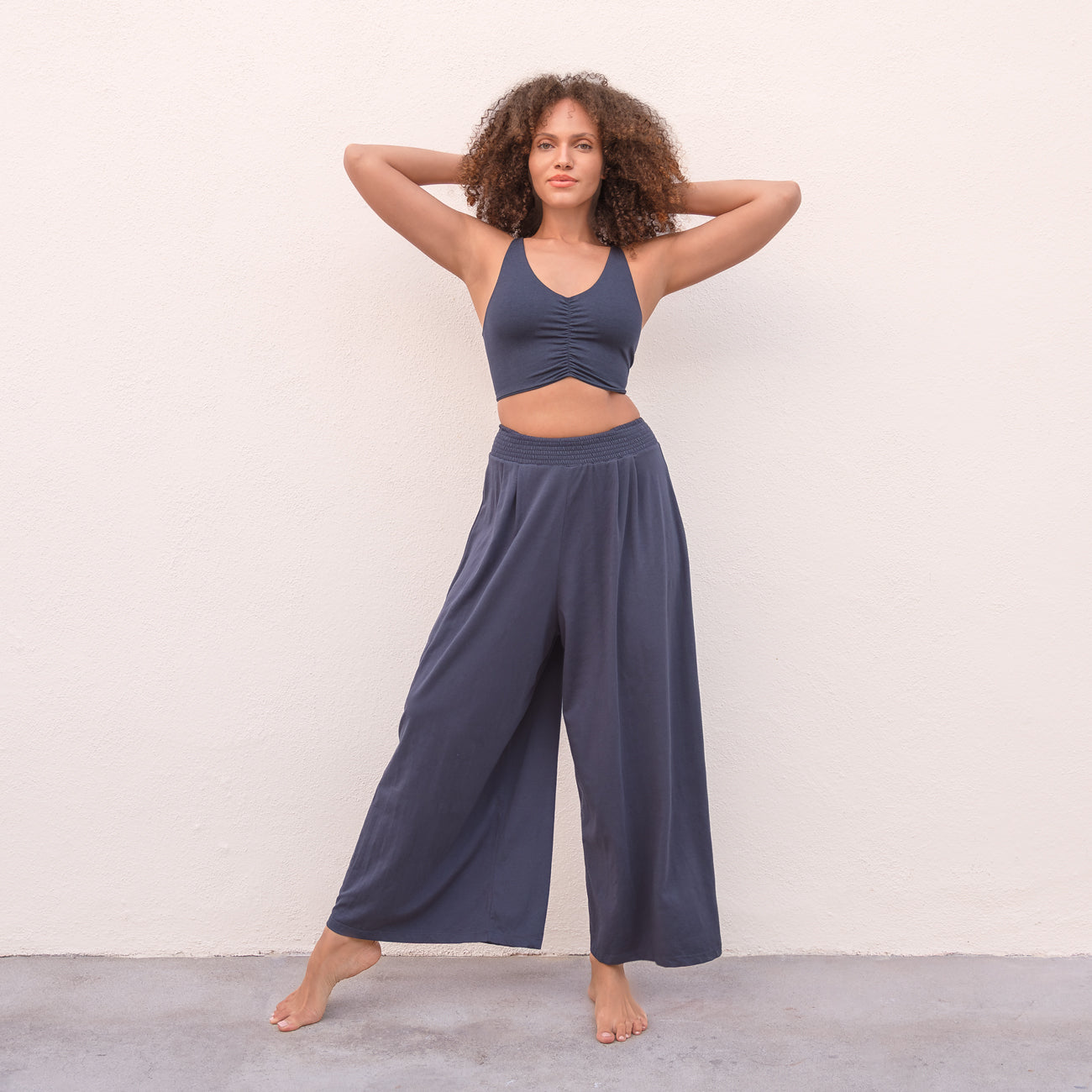 Carolina Tencel Yoga Bh – Nightblue