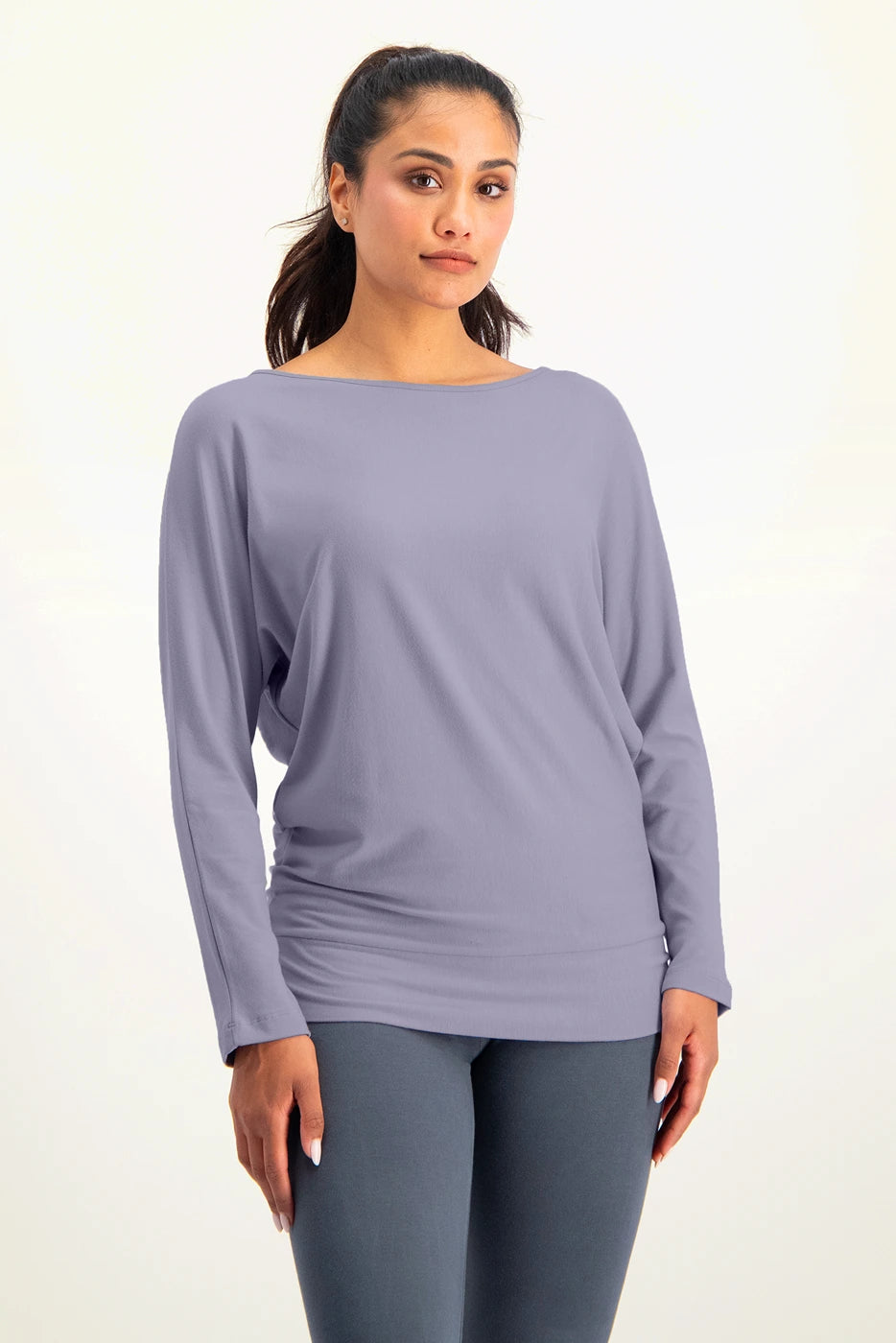 Budhi Yoga Lange Mouwen Shirt - Lilac