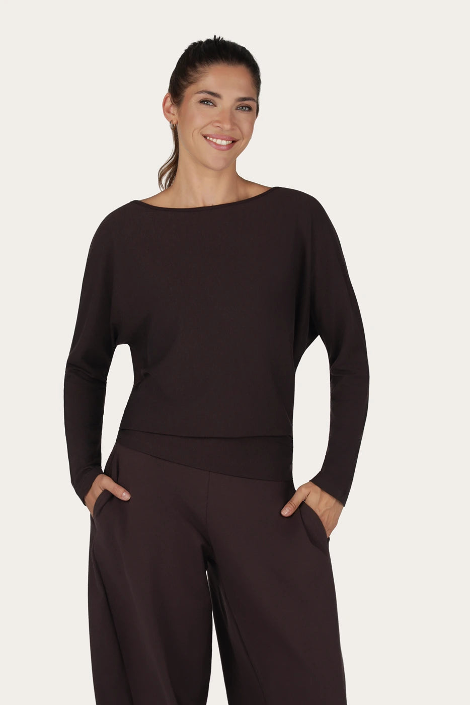 Budhi Yoga Longsleeve - Coffee
