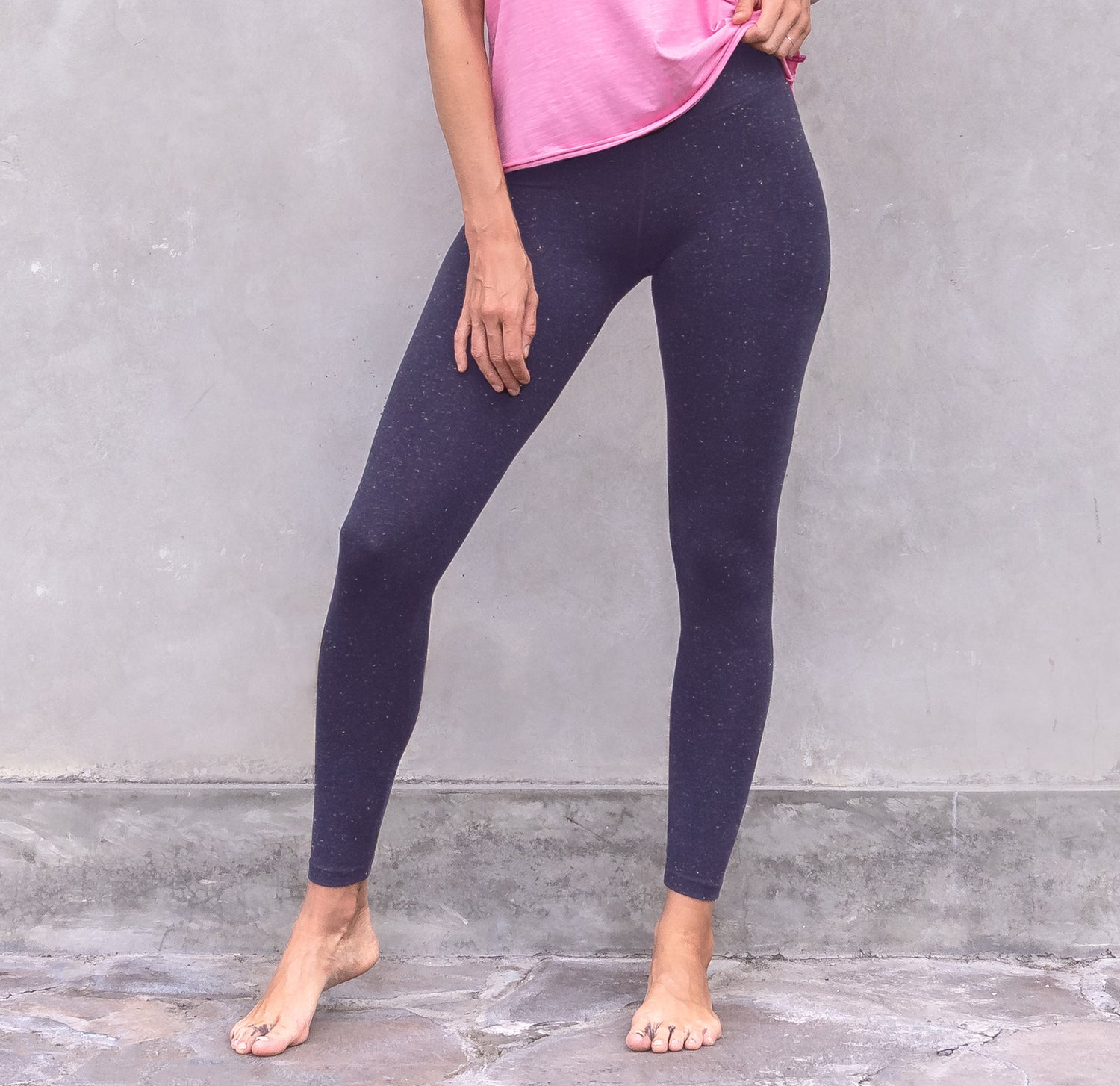 Yoga & Pilates Leggings London - Nightblue