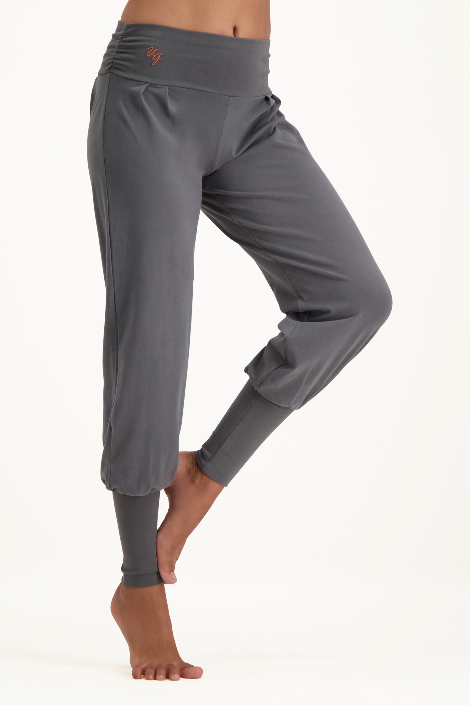 Relaxed-fit Dakini Yoga Broek - Charcoal