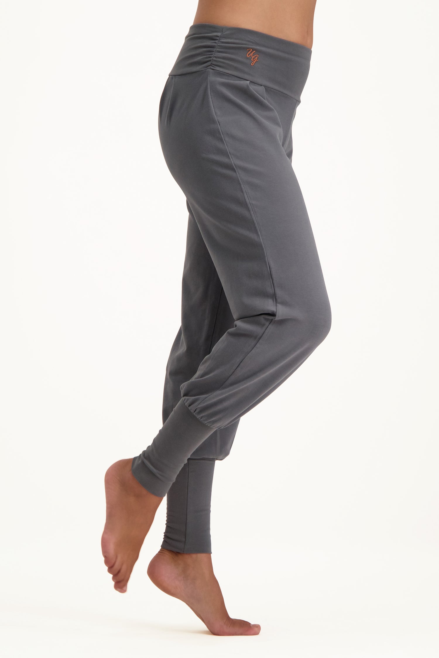 Relaxed-fit Dakini Yoga Broek - Charcoal