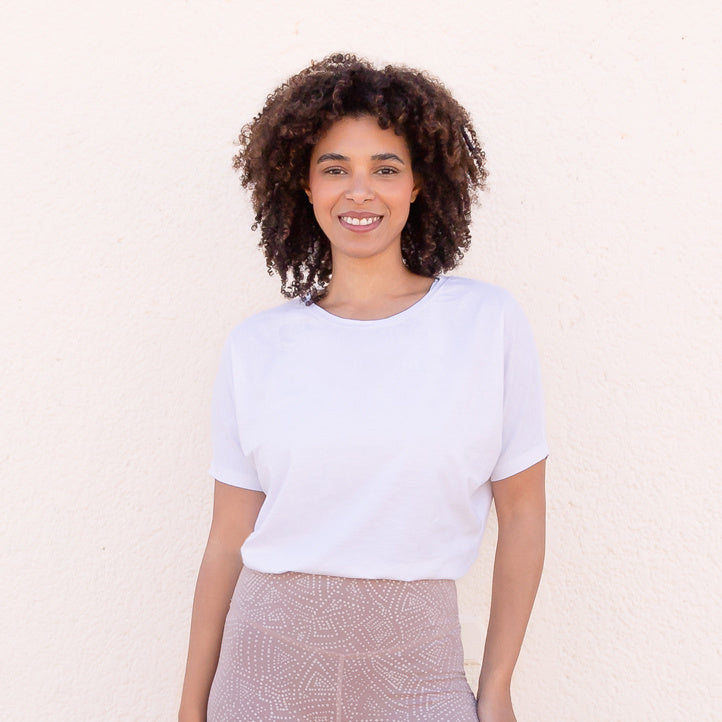 Maria Duurzaam Yoga Shirt - White