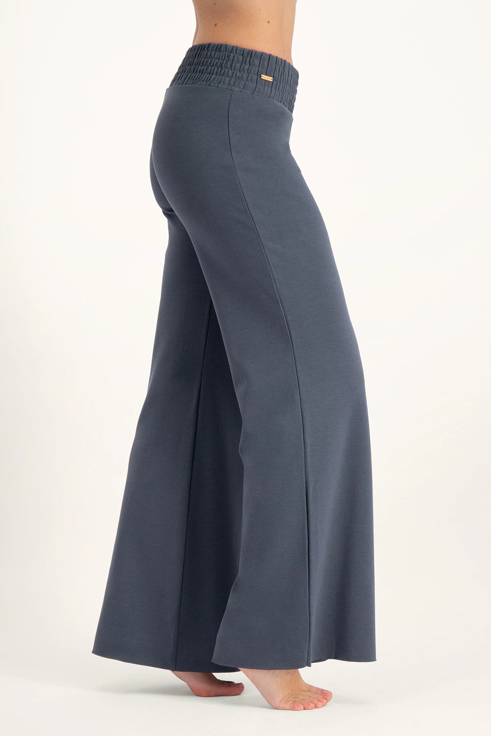 Flow Yoga Broek Met Wijde Pijp - Ash