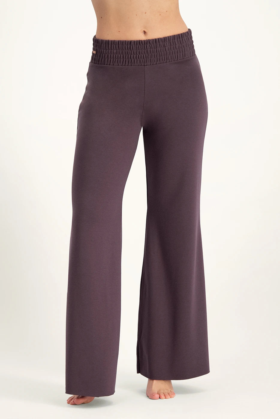 Flow Wijde Yoga Broek - Berry