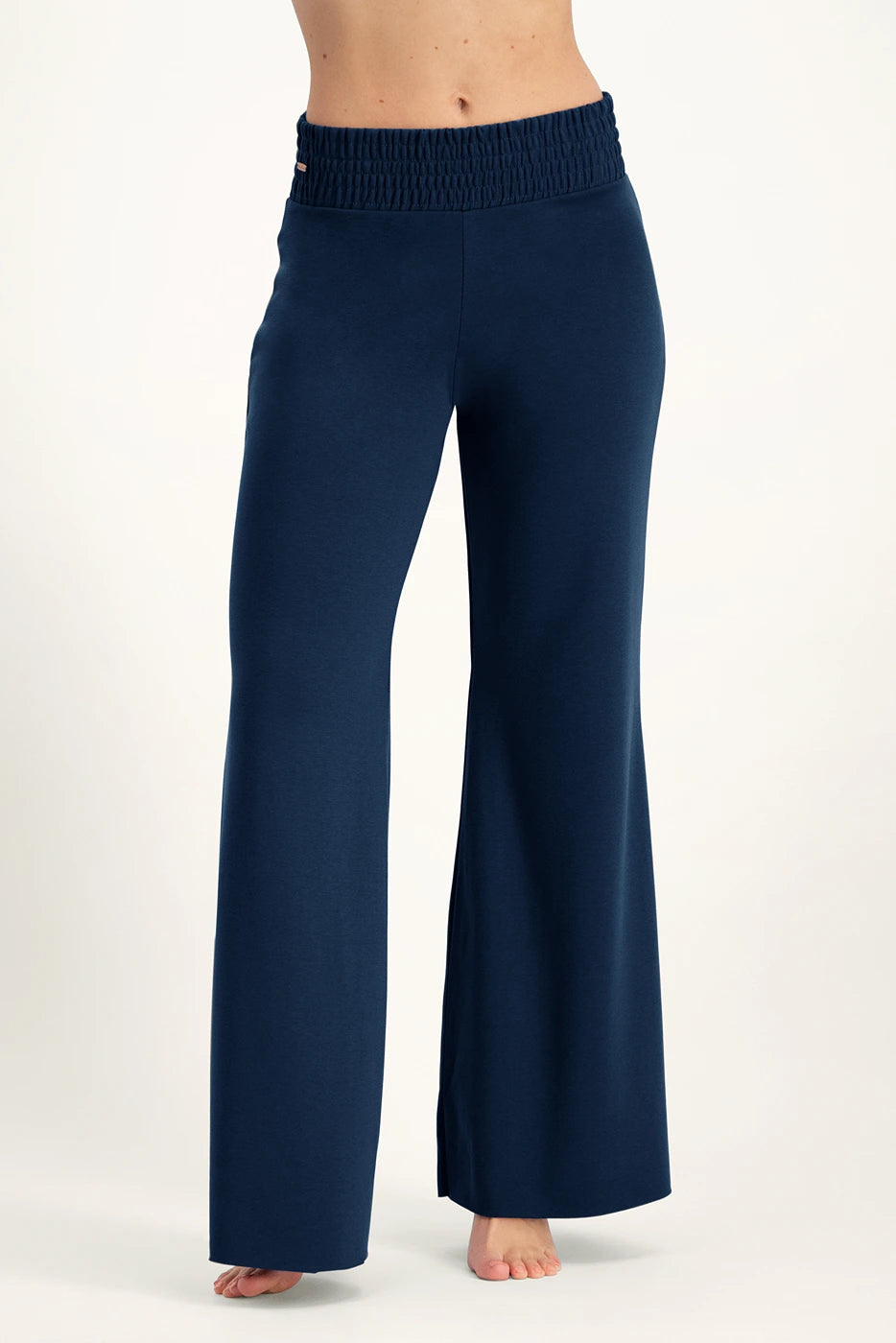 Flow Wijde Yoga Broek - Midnight