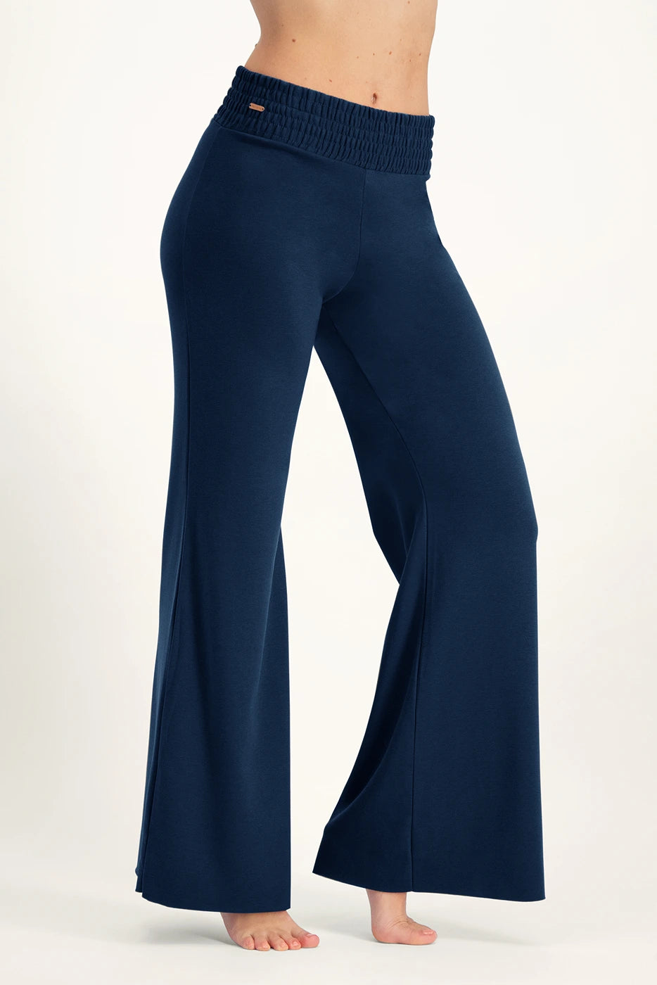 Flow Wijde Yoga Broek - Midnight