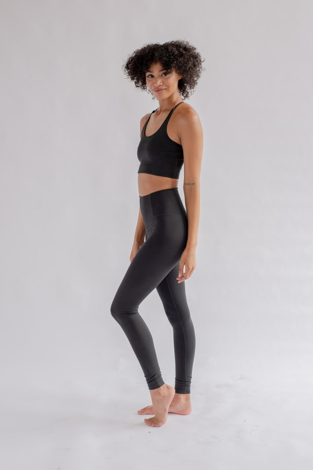 Float Aansluitende Yoga Legging - Black