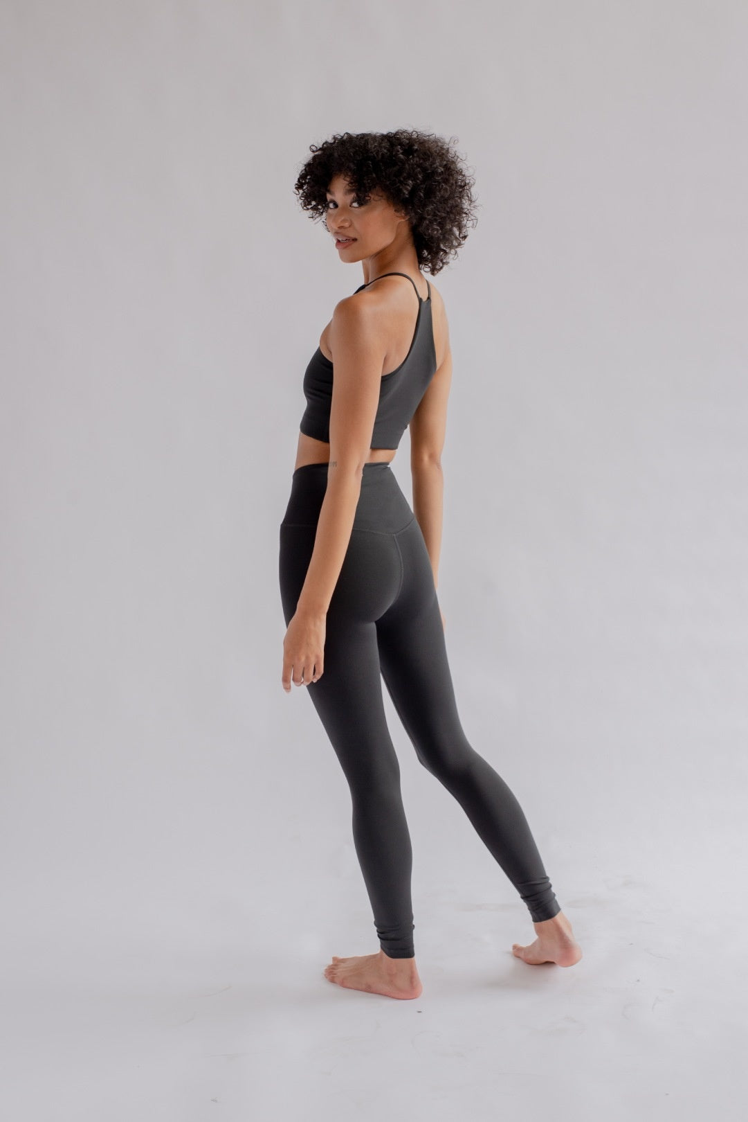 Float Aansluitende Yoga Legging - Black