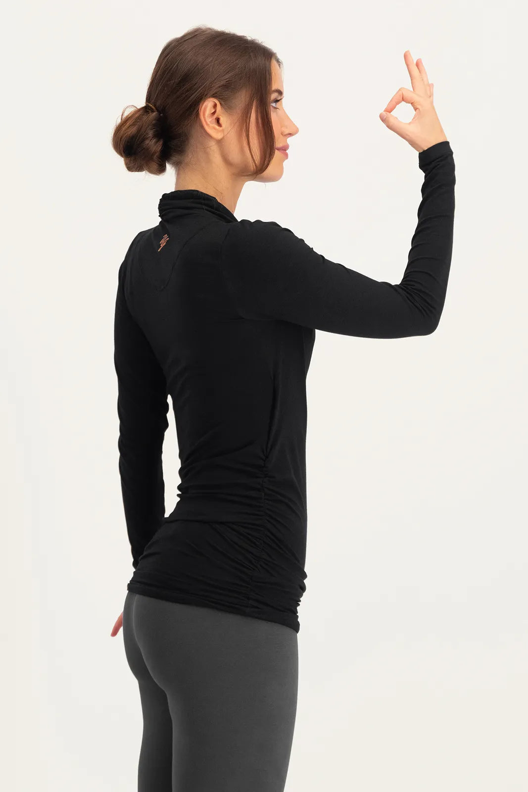 Good Karma Duurzame Yoga Longsleeve - Onyx Black