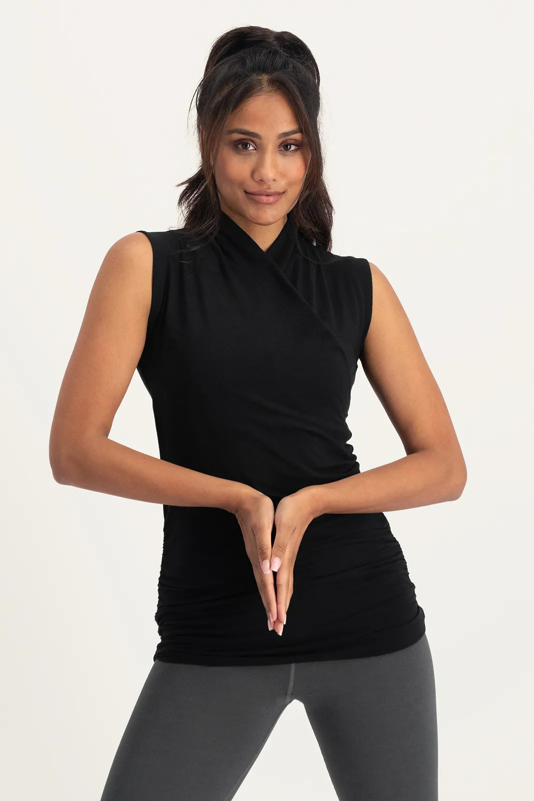 Good Karma Duurzame Yoga Top - Onyx Black