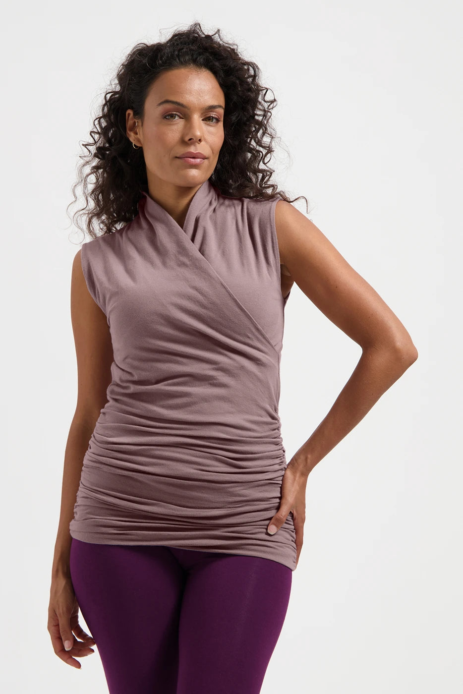 Good Karma Katoenen Yoga Top - Fireclay