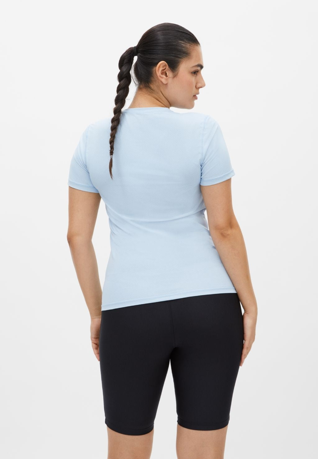 Jacquard Yoga Sport Tee - Skyway