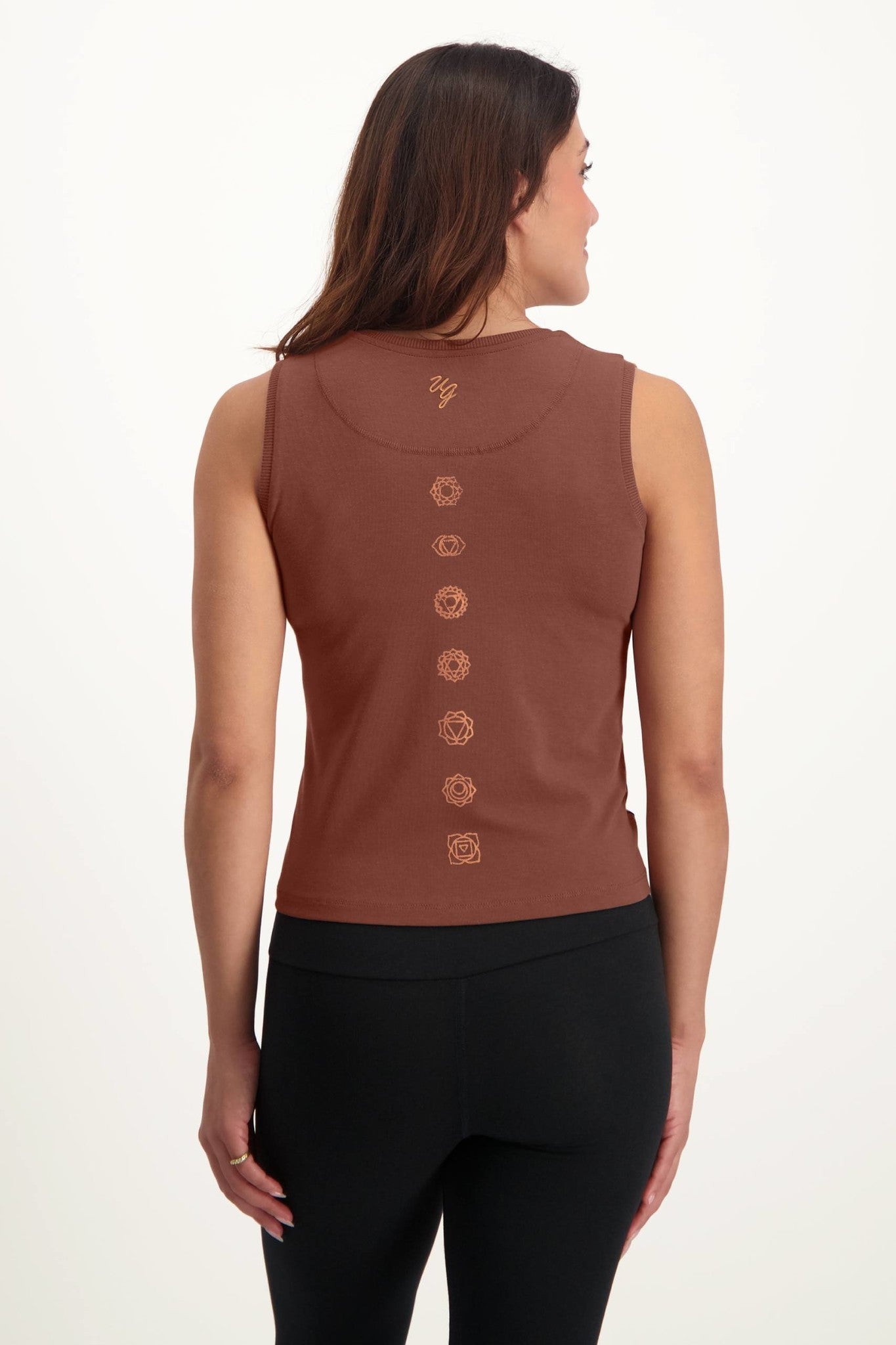 Karuna Balance Yoga Tank Top - Mocca