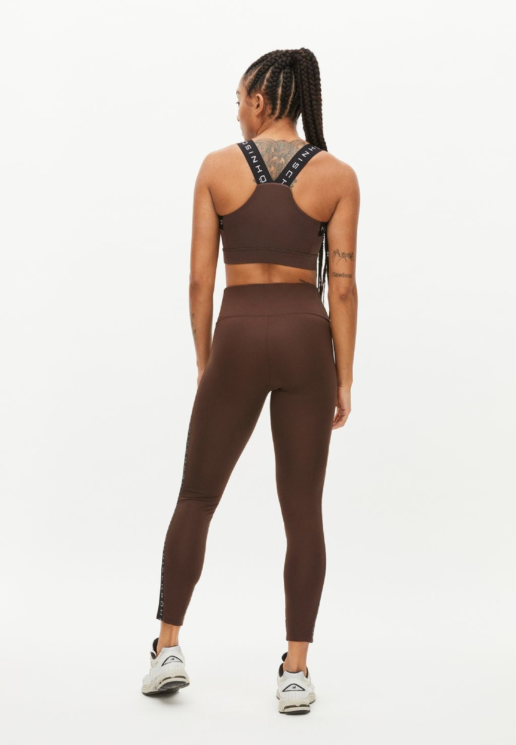 Kay High Rise Yoga Legging - Coffee Bean